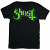 GHOST Attractive T-Shirt, Green/grey Keyline Logo