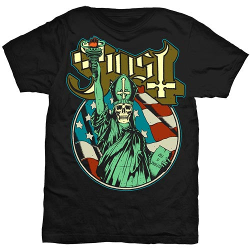 GHOST Attractive T-Shirt, Statue Of Liberty