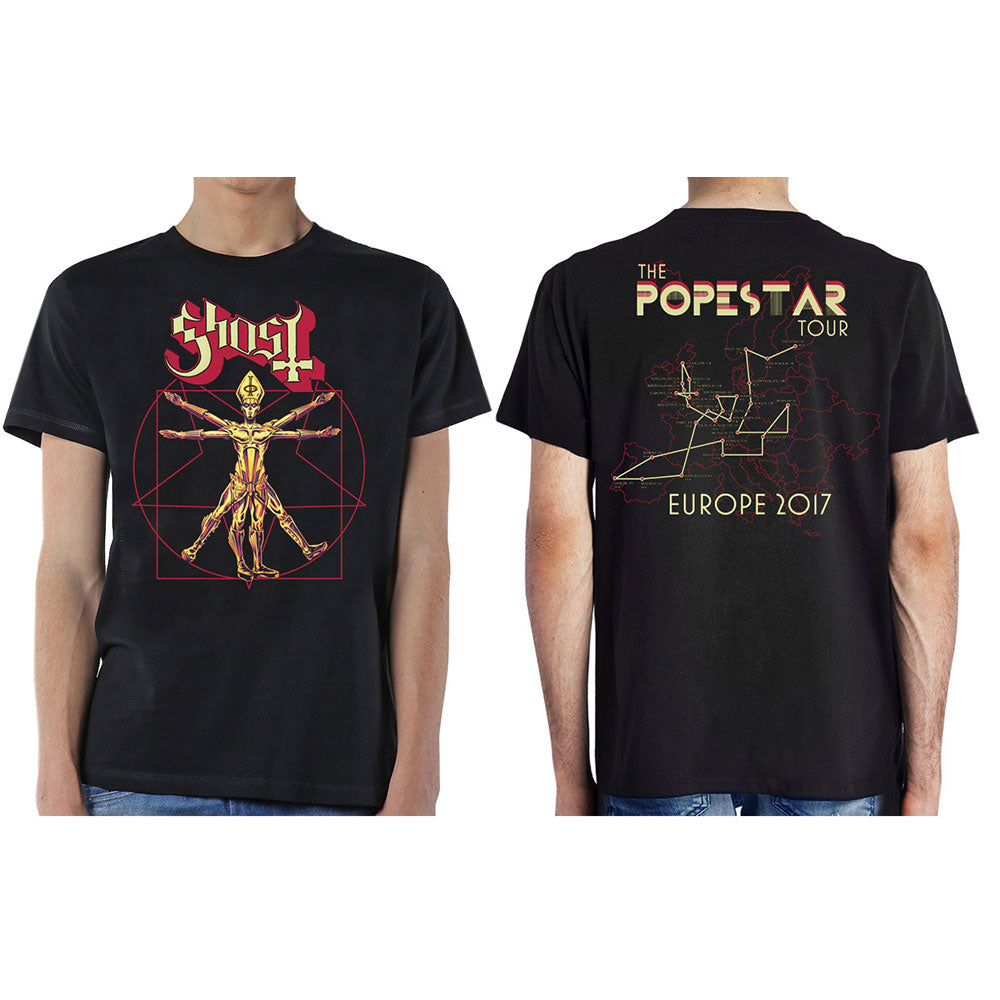 GHOST Attractive T-Shirt, Popestar Tour Europe 2017