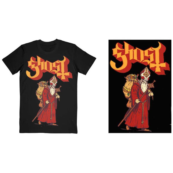 GHOST Attractive T-Shirt, Greetings From Papa Noel