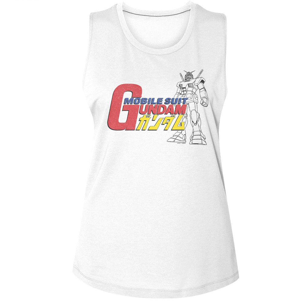 MOBILE SUIT GUNDAM Tank Top, Logo