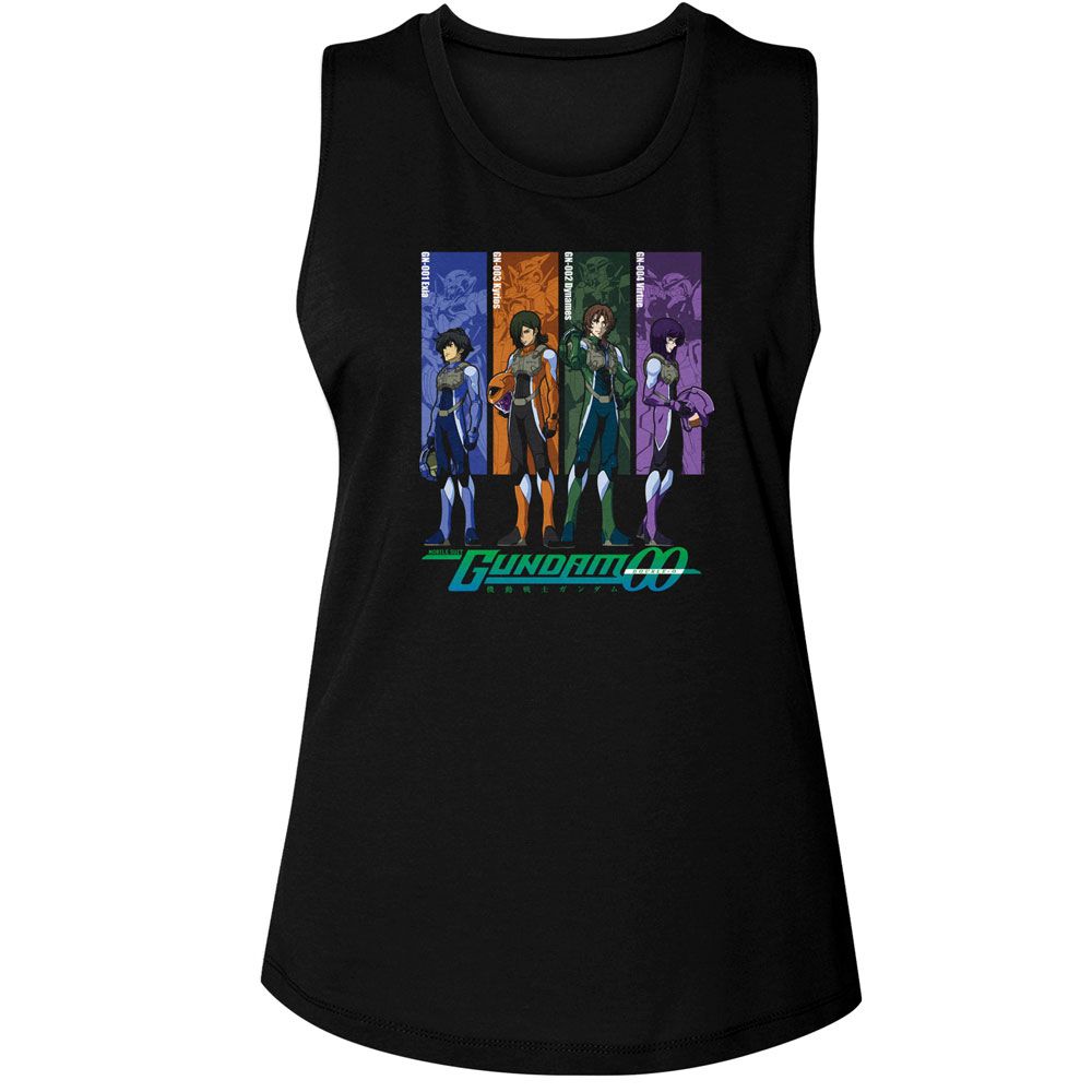 MOBILE SUIT GUNDAM Tank Top, G00 S1 Rectangles