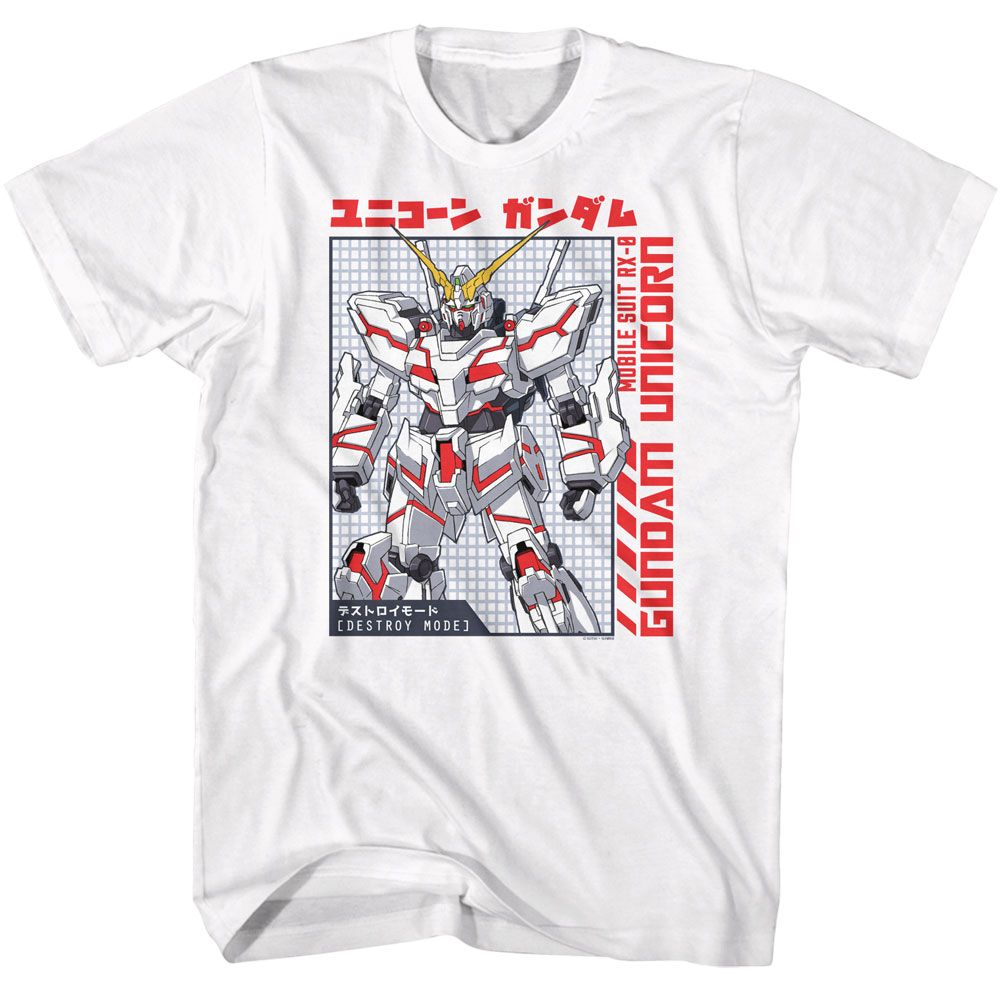 MOBILE SUIT GUNDAM Unisex T-Shirt, Unicorn D Mode