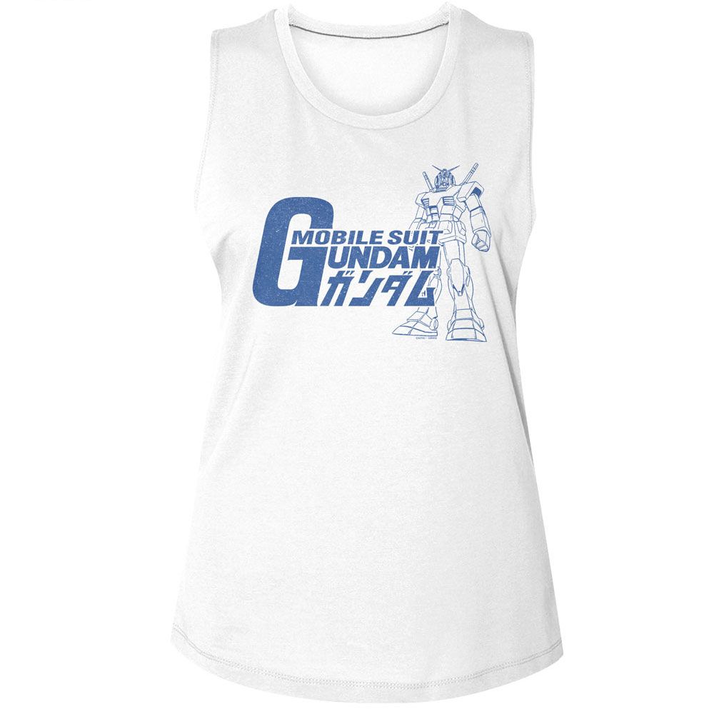 MOBILE SUIT GUNDAM Tank Top, Ms Mono