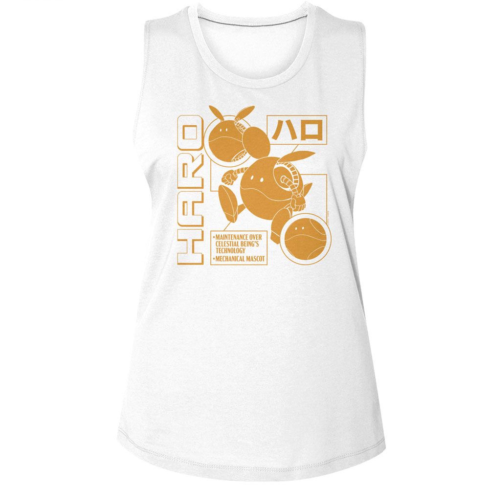 MOBILE SUIT GUNDAM Tank Top, Haro Monochrome