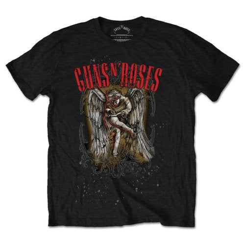 GUNS N' ROSES Attractive T-Shirt, Sketched Cherub