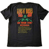 GUNS N' ROSES Attractive T-Shirt, Uk Tour '87
