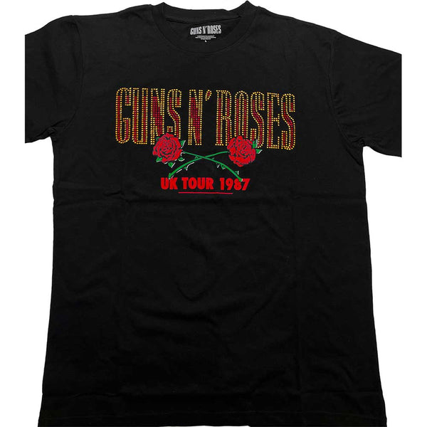 GUNS N' ROSES Attractive T-Shirt, 87 Tour