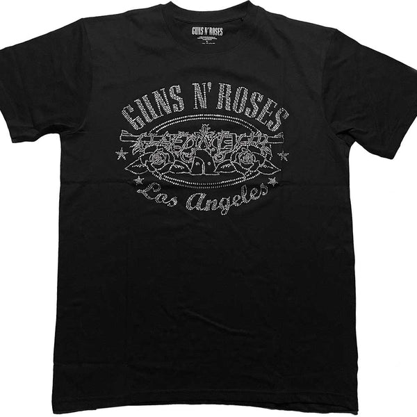 GUNS N' ROSES Attractive T-Shirt, LA Logo