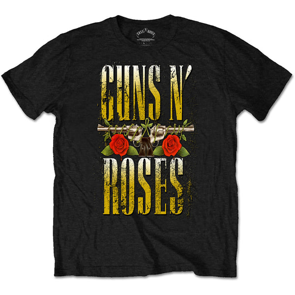 GUNS N' ROSES Attractive T-Shirt, Big Guns