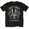 GUNS N' ROSES Attractive T-Shirt, Top Hat, Skull & Pistols Las Vegas