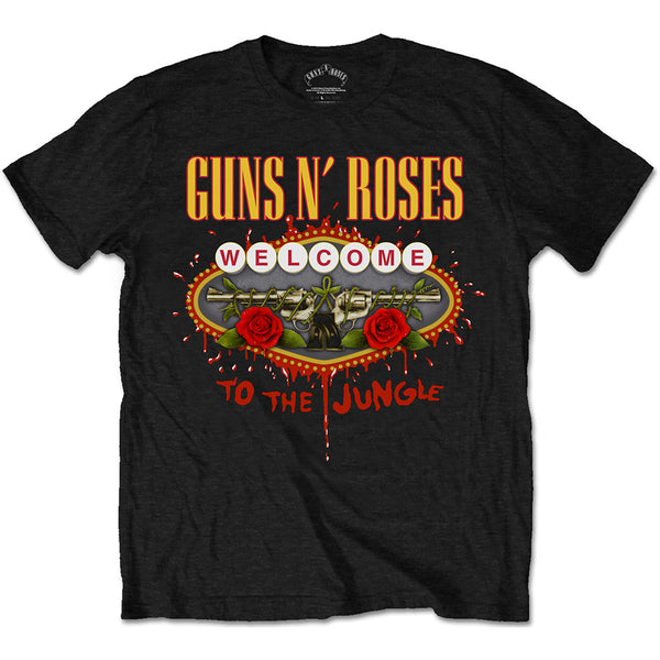 GUNS N' ROSES Attractive T-Shirt, Welcome To The Jungle