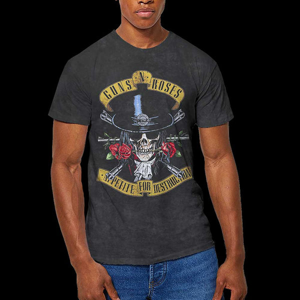 GUNS N' ROSES Attractive T-Shirt, Appetite Washed