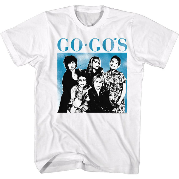 THE GO-GOs Eye-Catching T-Shirt, Group Shot