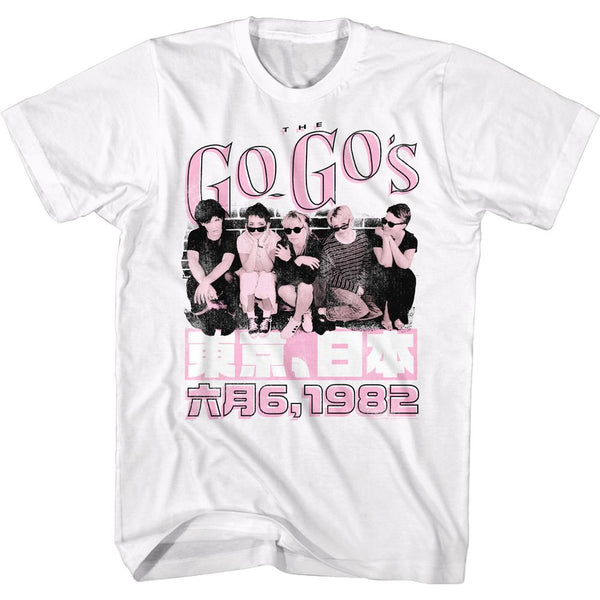 THE GO-GOs Eye-Catching T-Shirt, Japan 1982