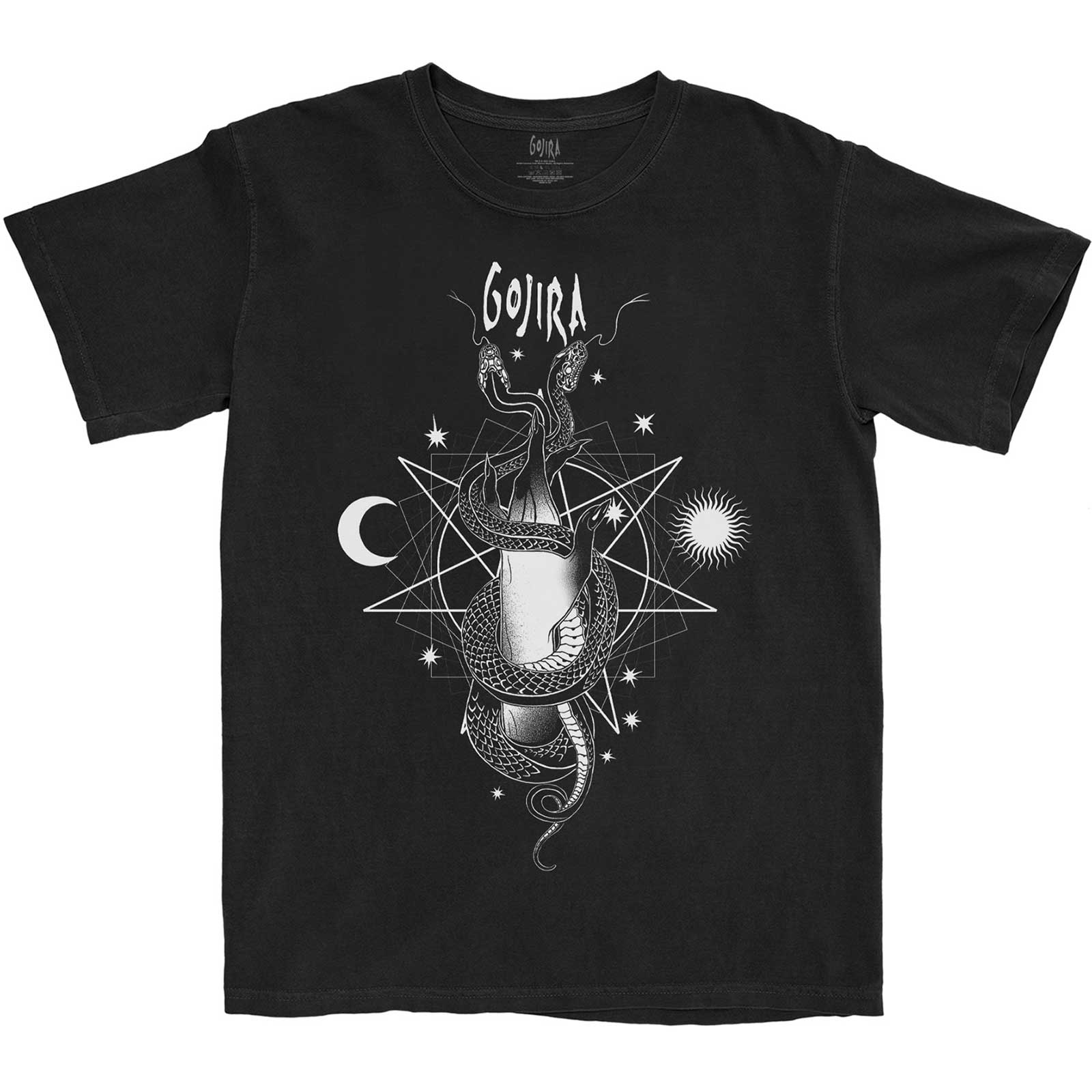 GOJIRA Attractive T-Shirt, Celestial Snakes