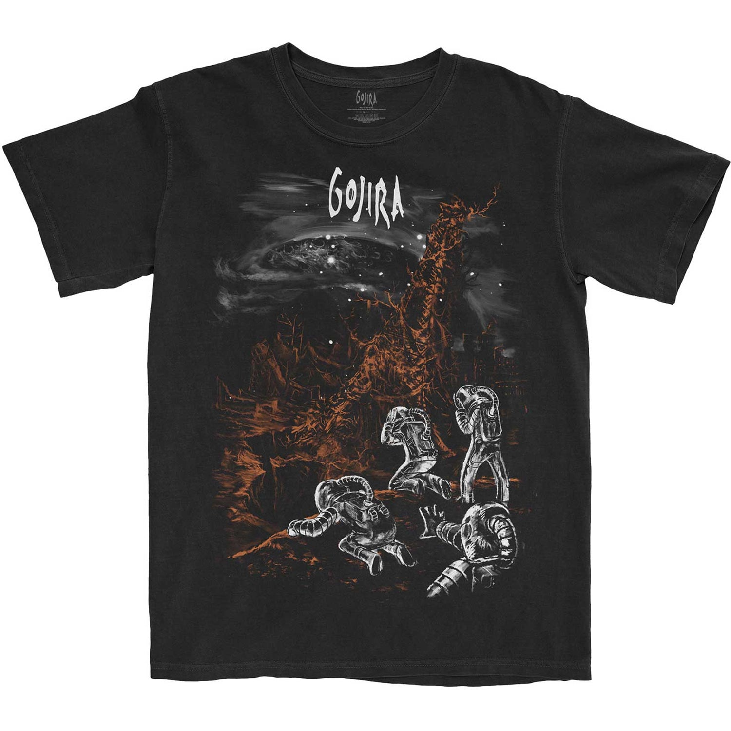 GOJIRA Attractive T-Shirt, Eiffel Falls