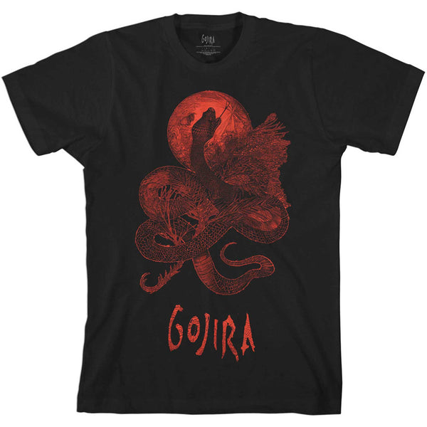 GOJIRA Attractive T-Shirt, Serpent Moon