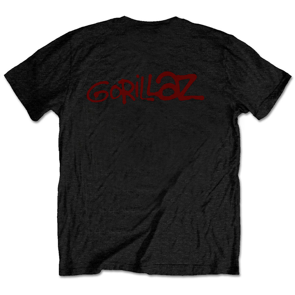 GORILLAZ Attractive T-Shirt, Group Green Geep