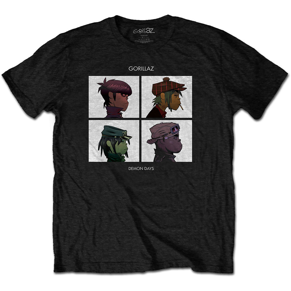 GORILLAZ Attractive T-Shirt, Demon Days