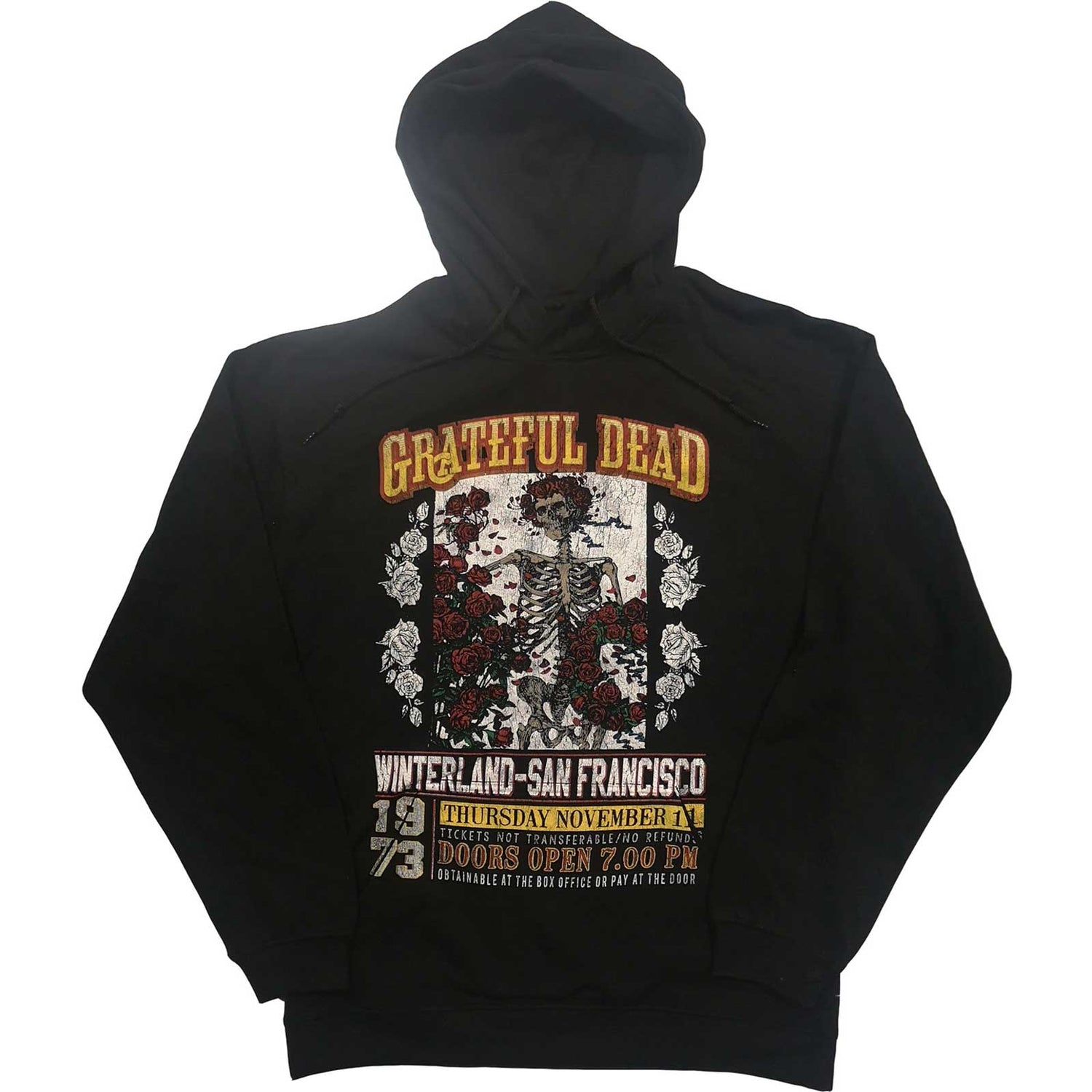 GRATEFUL DEAD Attractive Hoodie, San Francisco