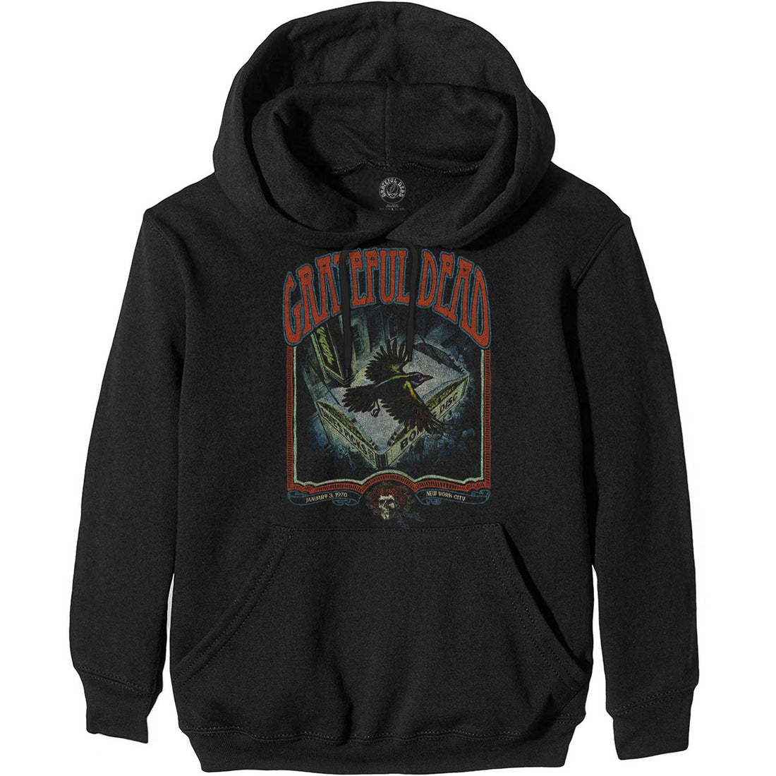 GRATEFUL DEAD Attractive Hoodie, Vintage Poster