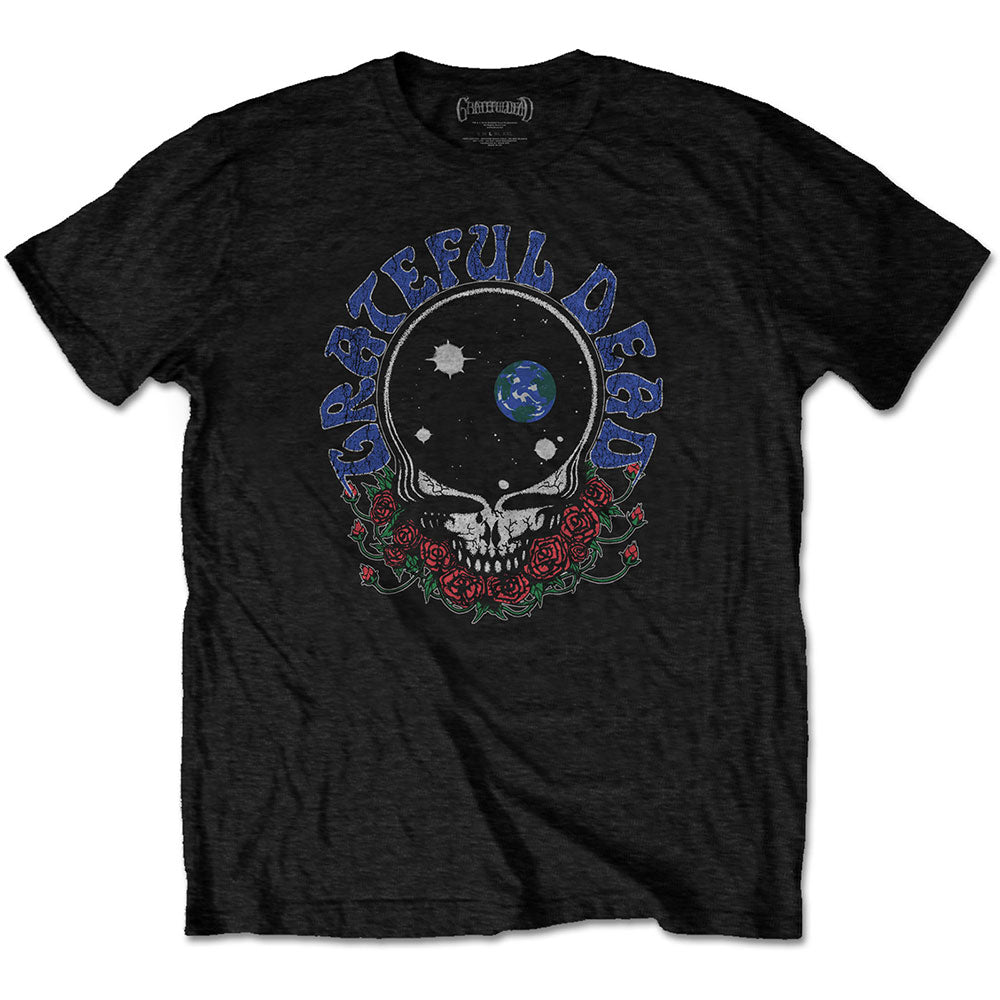 GRATEFUL DEAD Attractive T-Shirt, Space Your Face &amp; Logo