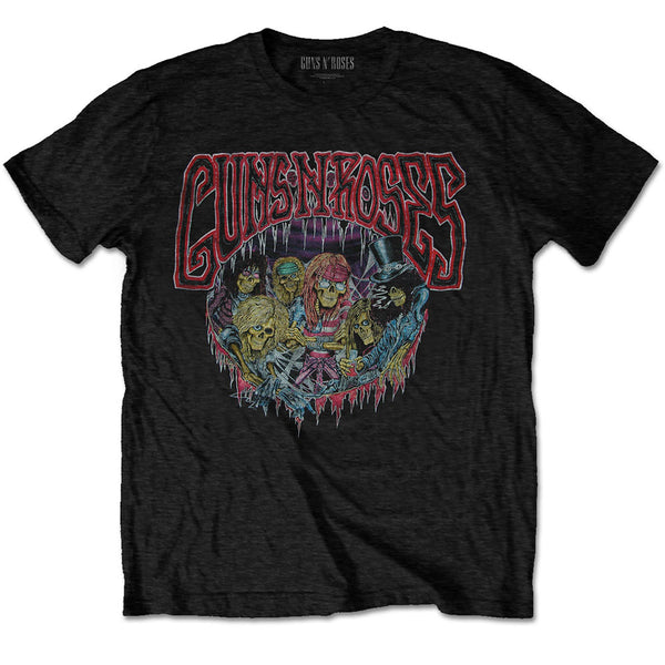GUNS N' ROSES Attractive T-Shirt, Illusion Tour – Authentic Band Merch