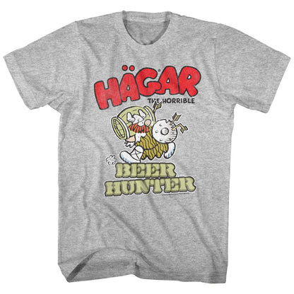 HAGAR THE HORRIBLE Witty T-Shirt, Beer Hunter