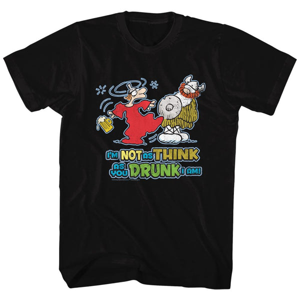 HAGAR THE HORRIBLE Witty T-Shirt, I'M Not As Think