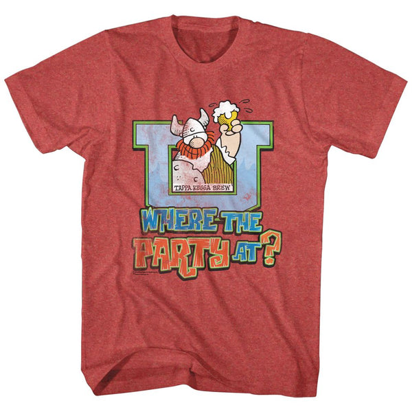 HAGAR THE HORRIBLE Witty T-Shirt, Where The Party At