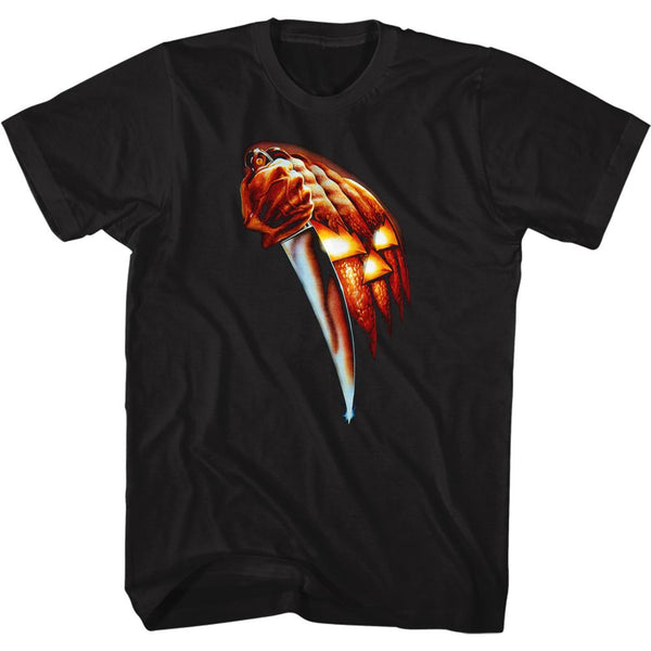 HALLOWEEN Terrific T-Shirt, Pumpkin Knife