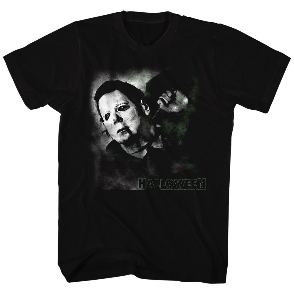 Halloween Needle Cracked Logo T-Shirt