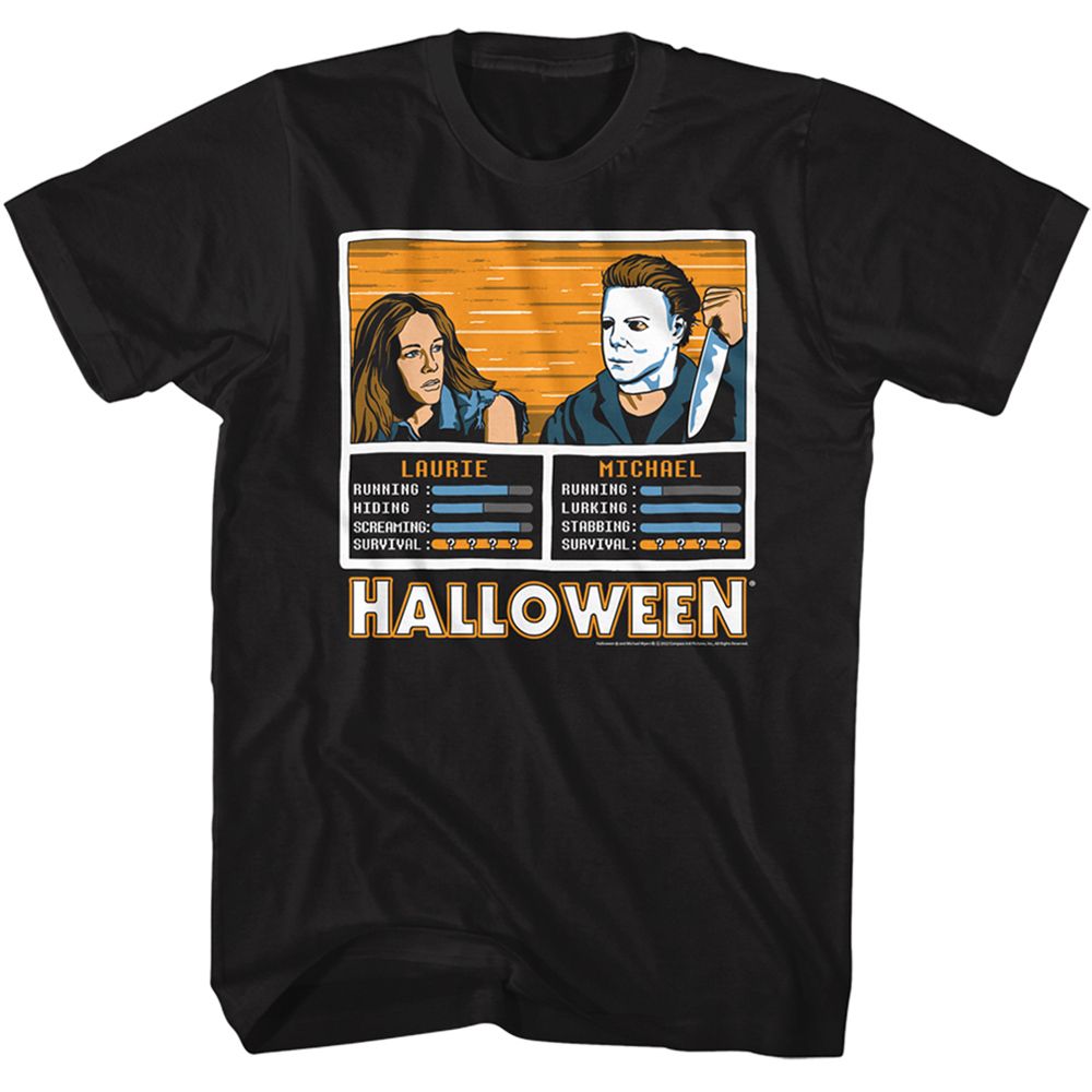 HALLOWEEN Terrific T-Shirt, Laurie vs Michael