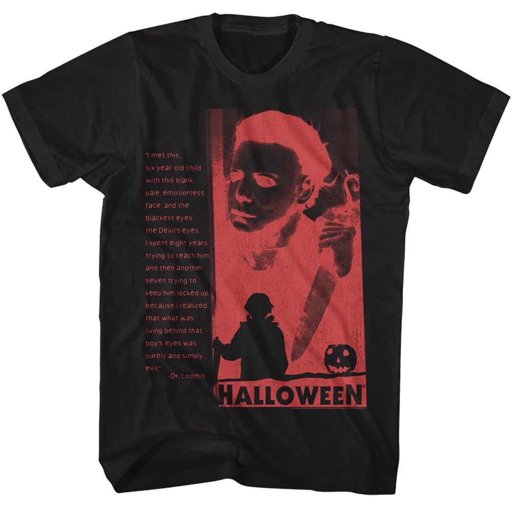 HALLOWEEN T-Shirt, Blackest Eyes