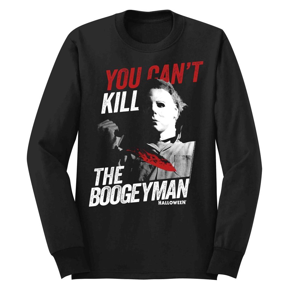 HALLOWEEN Terrific Long Sleeve T-Shirt, Boogeyman