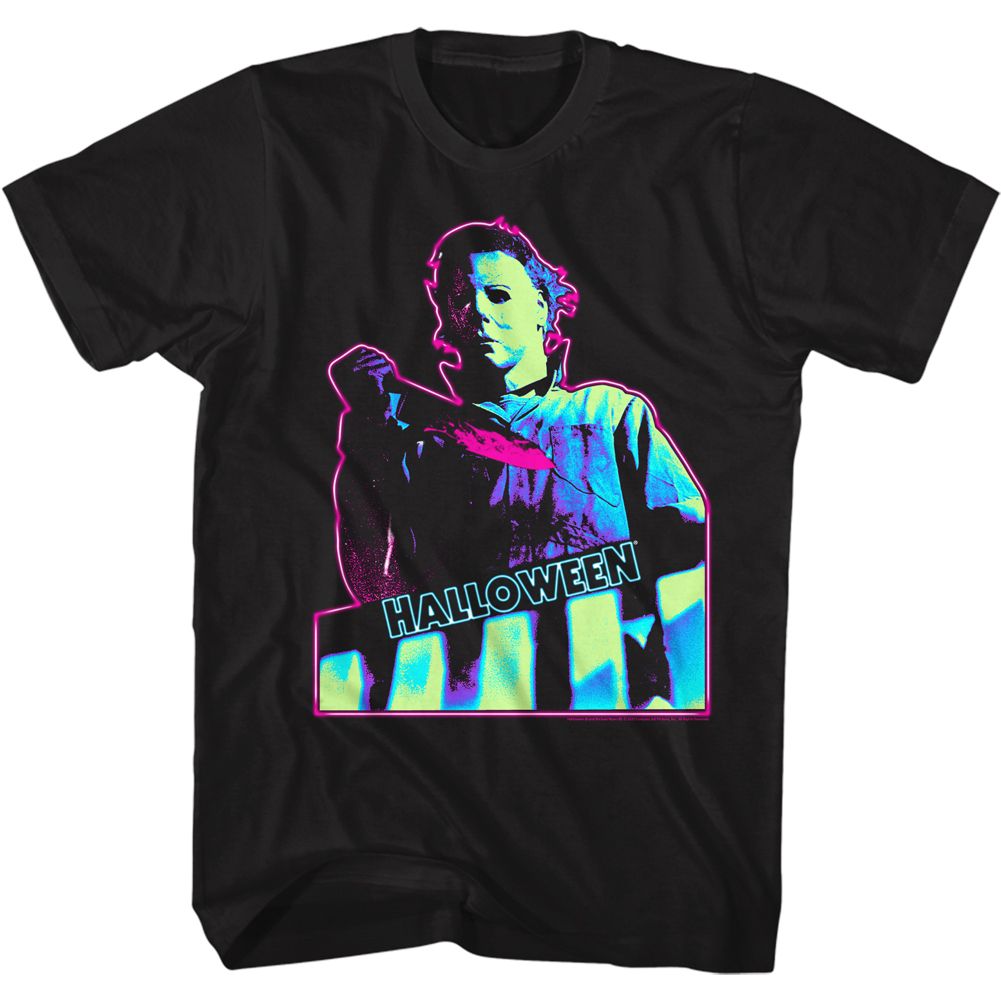 HALLOWEEN Terrific T-Shirt, Neon Knife