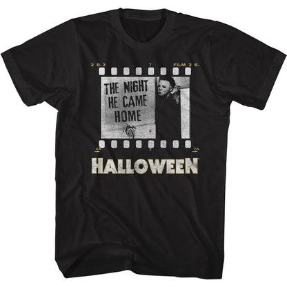 HALLOWEEN Terrific T-Shirt, Film Strip-No Knife