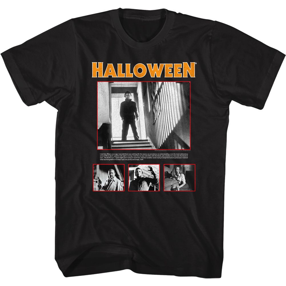 Halloween Pics &amp; Quote T-Shirt