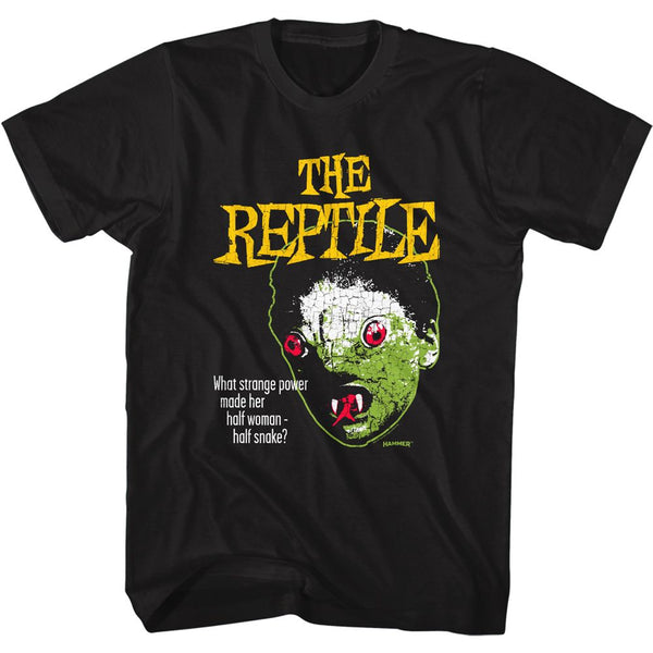 HAMMER HORROR Terrific T-Shirt, The Reptile Face