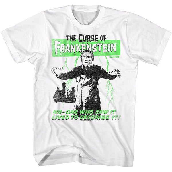 HAMMER HORROR Terrific T-Shirt, Course of Frankenstein