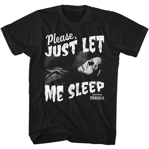 HAMMER HORROR Terrific T-Shirt, Just Let Me Sleep