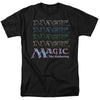 MAGIC THE GATHERING Charming T-Shirt, Retro Logo Repeat