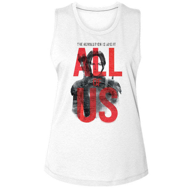 HUNGER GAMES Tank Top, Hunger Games All Of Us
