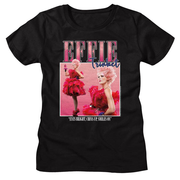 Women Exclusive HUNGER GAMES T-Shirt, Effie Trinket