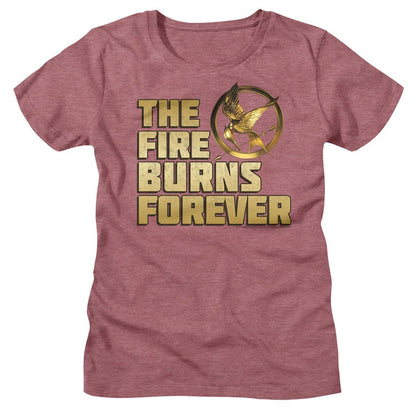 Women Exclusive HUNGER GAMES T-Shirt, Let The Games Begin