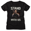 Women Exclusive HUNGER GAMES T-Shirt, Hunger Games Stand With Us Katniss