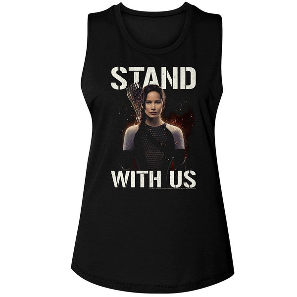 HUNGER GAMES Tank Top, Hunger Games Stand With Us Katniss
