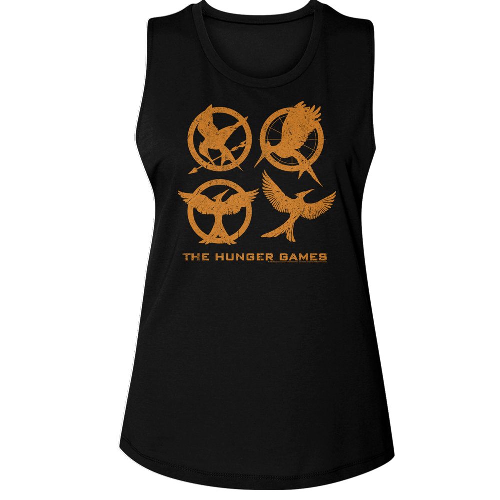 HUNGER GAMES Tank Top, Emblems