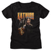 Women Exclusive HUNGER GAMES T-Shirt, Hunger Games Katniss Duo Photo